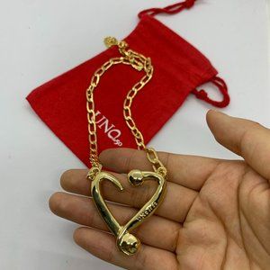 UNO de 50 Necklace ONE LOVE NECKLACE Nails and Hearts necklace Loved collection